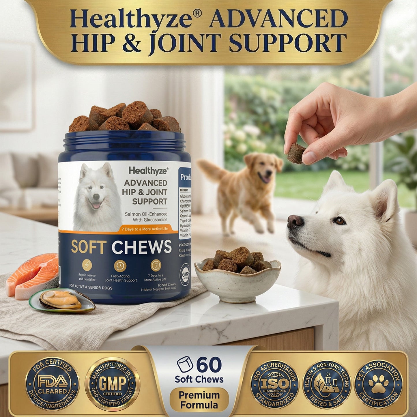 Advanced Hip & Joint Support Soft Chews-TK 2