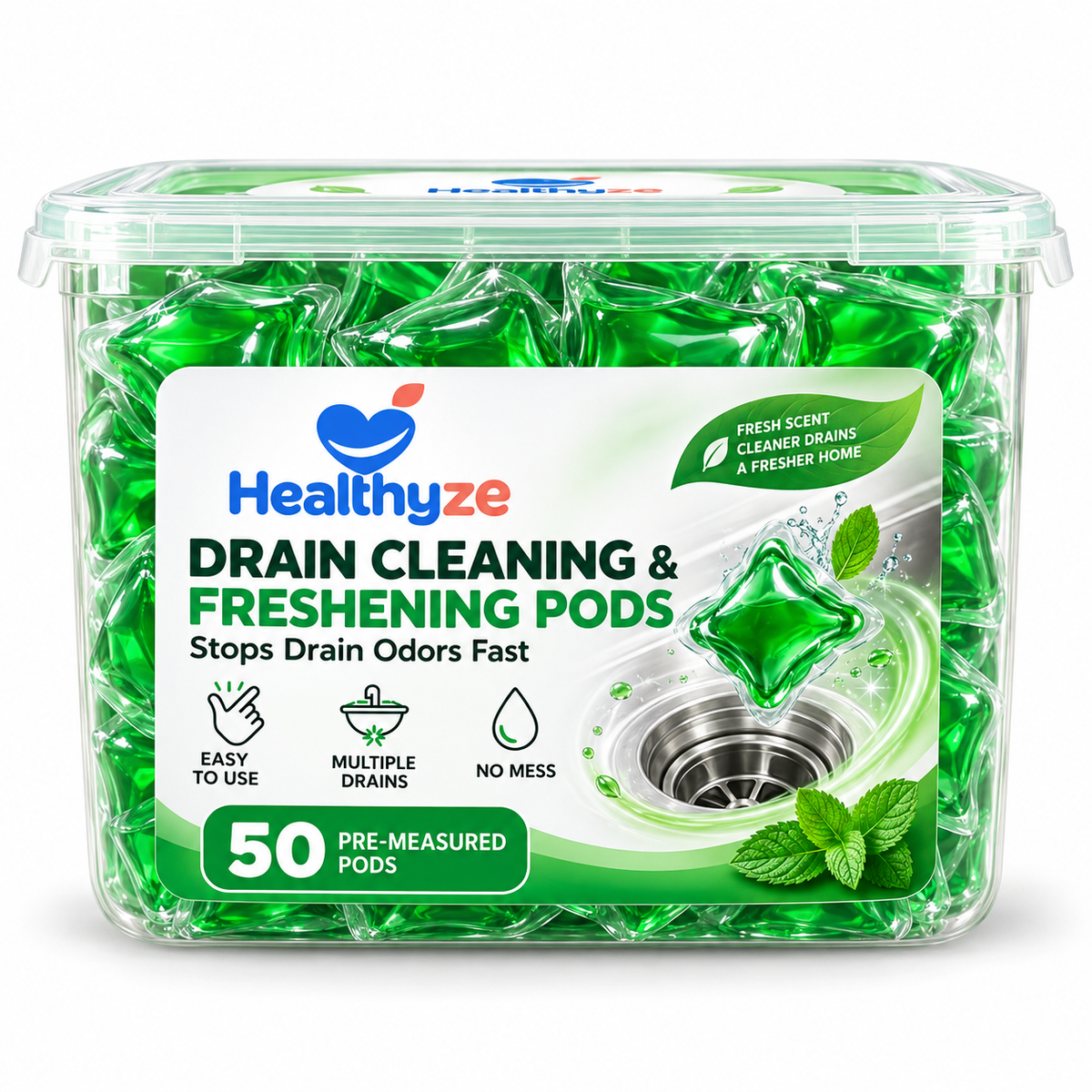 Healthyze Drain Cleaning & Freshening Pods