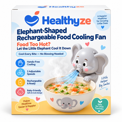 Healthyze Elephant-Shaped Rechargeable Food Cooling Fan