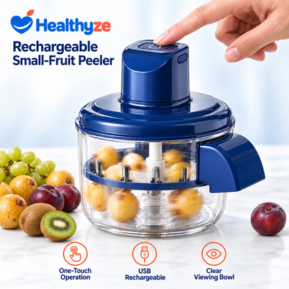Healthyze Rechargeable Small-Fruit Peeler