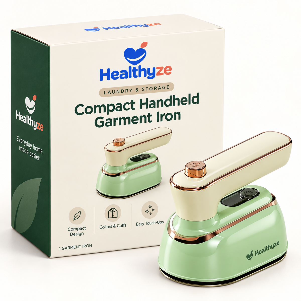 Healthyze Compact Handheld Garment Iron