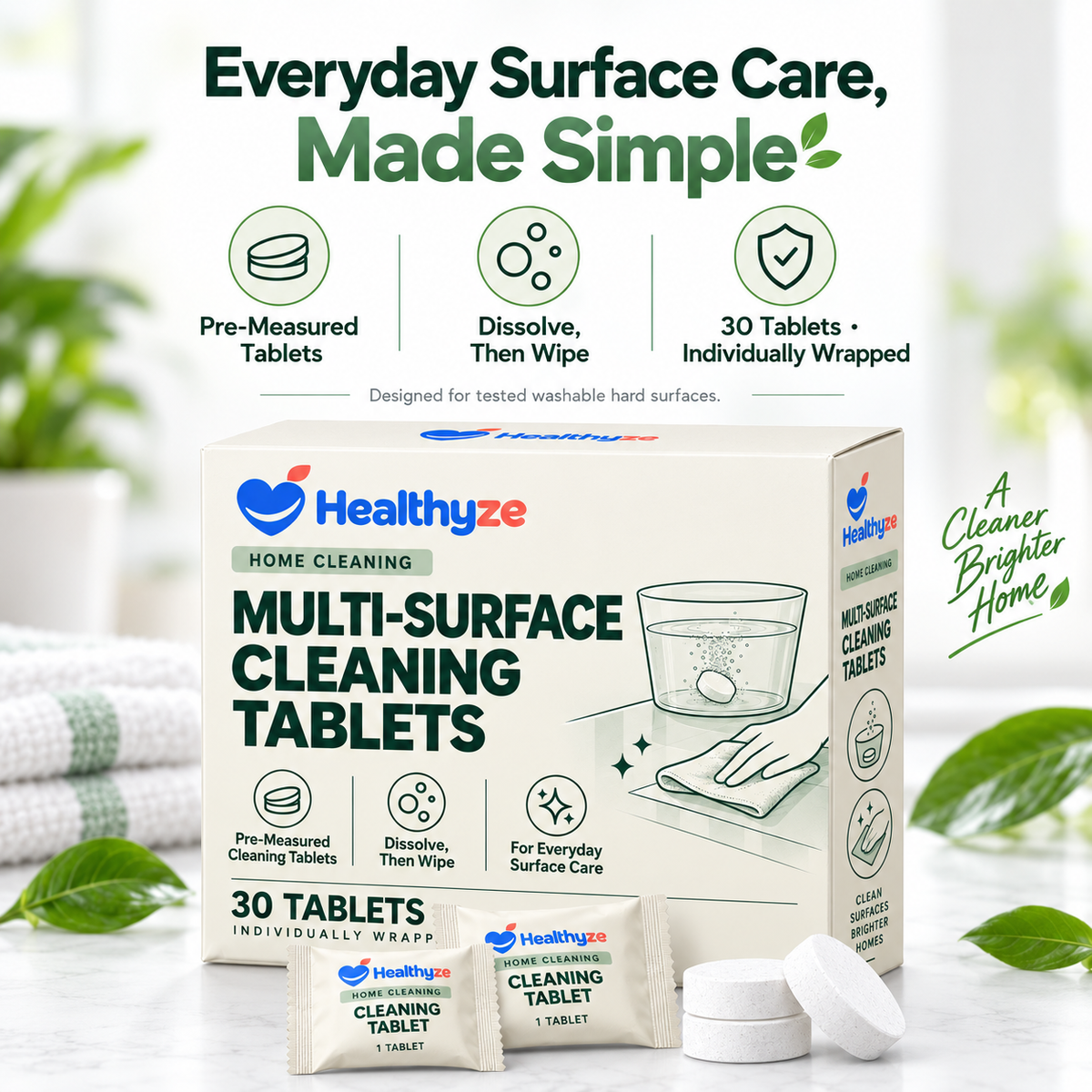 Healthyze Multi-Surface Cleaning Tablets