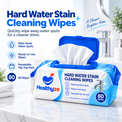 Healthyze Hard Water Stain Cleaning Wipes