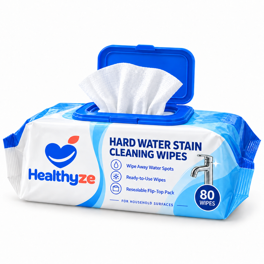 Healthyze Hard Water Stain Cleaning Wipes