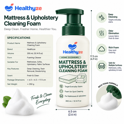 Healthyze Mattress & Upholstery Cleaning Foam