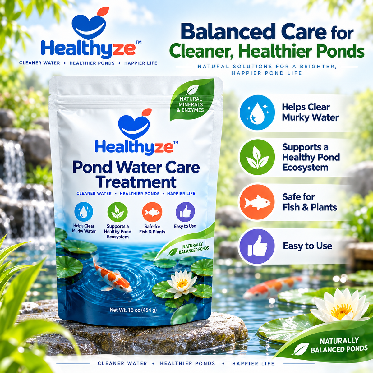 Healthyze Pond Water Care Treatment