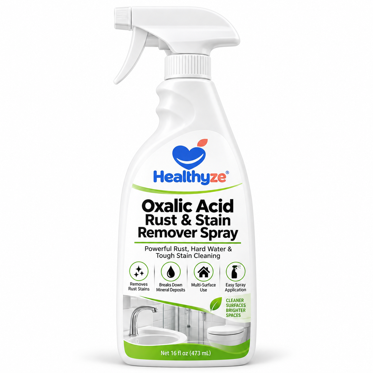 Healthyze Oxalic Acid Rust & Stain Remover Spray